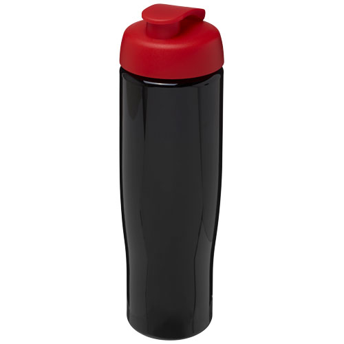 Bouteille de sport publicitaire 700ml H2O Active® noir / Rouge